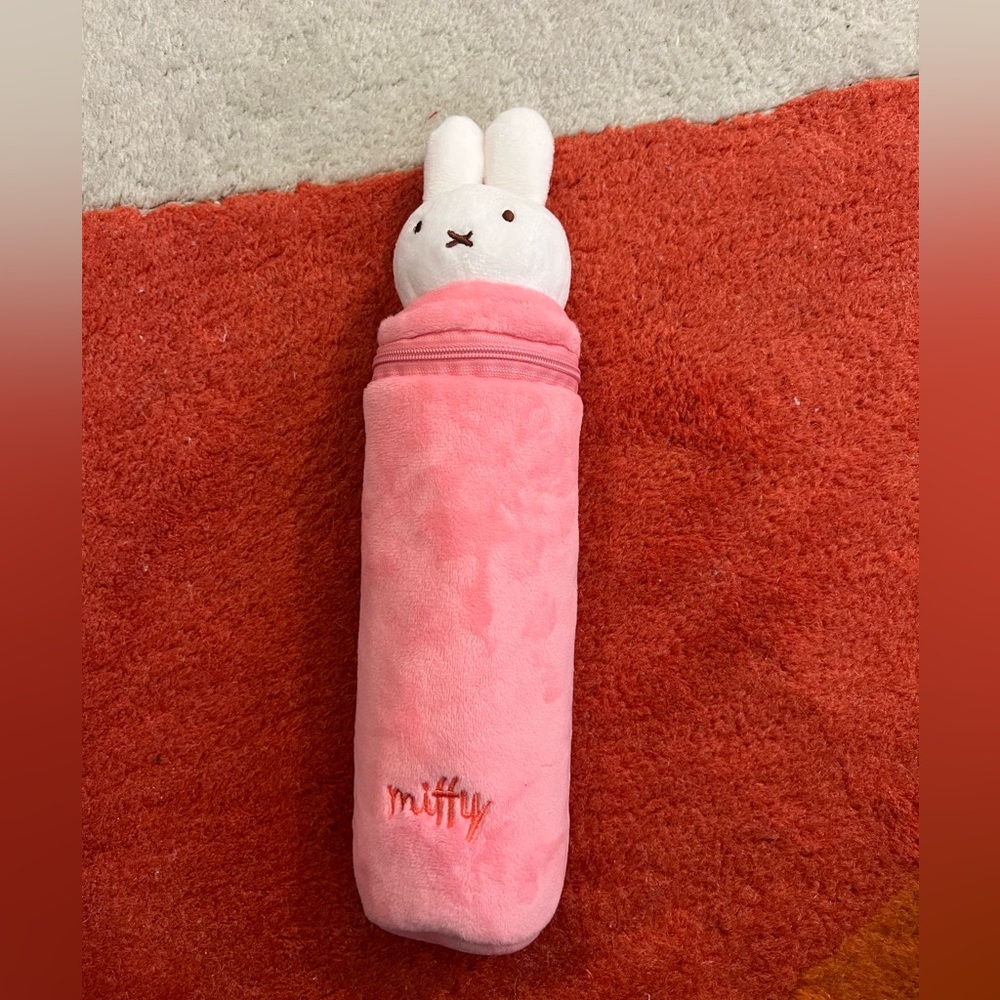 Miffy Pink Plush Bunny Bag